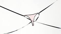 Panties bondage latex topless