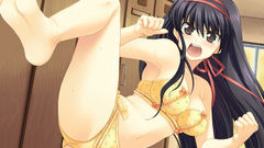 Panties bra brown eyes