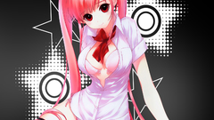 Panties bra long hair