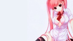 Panties bra long hair