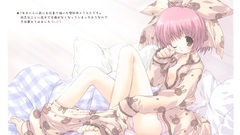 Panties brown eyes pink