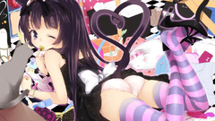 Panties cats nekomimi animal