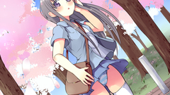 Panties cherry blossoms skirts