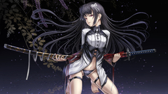 Panties cross Katana long