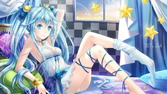 Panties dress Stars blue