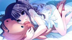 Panties ecchi purple hair