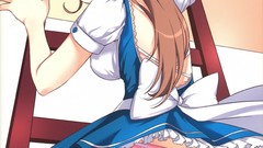 Panties maids anime girls