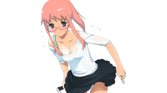 Panties meganekko anime girls