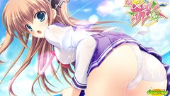 Panties pink hair Anime