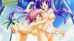 Panties pink hair red