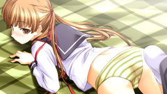 Panties school uniforms anime