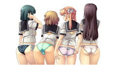 Panties school uniforms Simple
