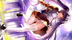 Panties school uniforms tie