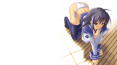 Panties thigh highs on