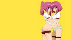 Panties yellow twins to