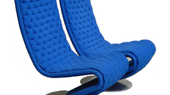 Panton bleus modern contemporary