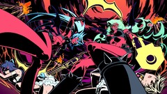 Panty and stocking with garterbelt