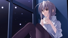 Pantyhose mugs meganekko gray