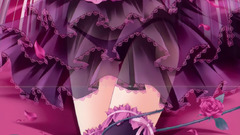 Pantyhose red eyes Anime