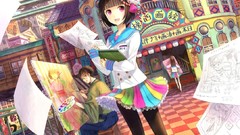 Pantyhose seifuku fuji choko