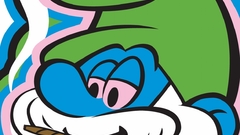 Papa smurf Green high