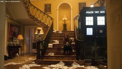 Paper Doctor Who tardis karen gillan stairways Amy Pond