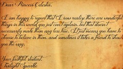 Paper notes my little pony twilight sparkle Princess Celestia