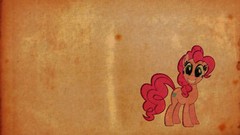 Paper old minimalistic my little pony pinkie pie