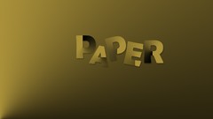 Paper text brown Typography