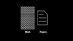 Paper wall