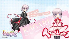 Paper white hair Ribbons anime girls seifuku purple eyes 