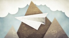 paperplanes Minimalism artwork abstract