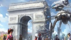 Paris arc de triomphe artistic