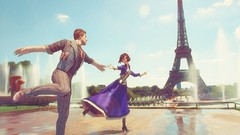 Paris bioshock infinite booker dewitt Elizabeth Comstock Anna 
