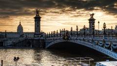 Paris Bridges cityscapes