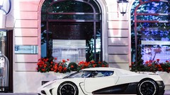 Paris cars French Koenigsegg urban koenigsegg agera r white cars