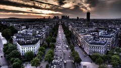 Paris cityscapes architecture buildings