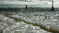 Paris cityscapes buildings