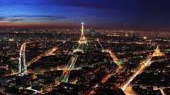 Paris cityscapes buildings