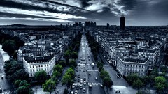 Paris cityscapes France traffic