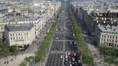 Paris Europe architecture cityscapes arc de triomphe