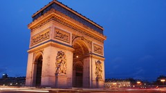 Paris France arc de