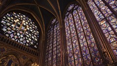 Paris France chapel stained glass architecture Art history