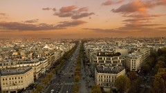 Paris France cityscapes Champs Elysées