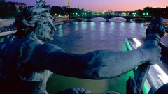 Paris France evening