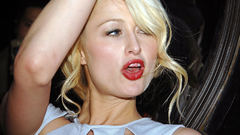 Paris hilton blonde red