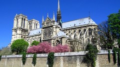 Paris Islands Notre Dame architecture travel rivers churches 