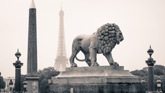 Paris Lions statuette