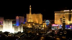 Paris night Las Vegas