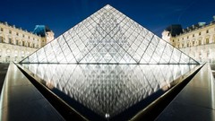 Paris pyramids architecture reflections national geographic 